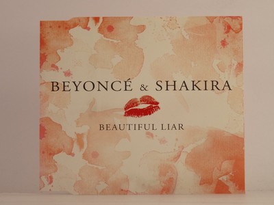 BEYONCE AND SHAKIRA BEAUTIFUL LIAR (K51) 2 Track CD Single including Picture Sle