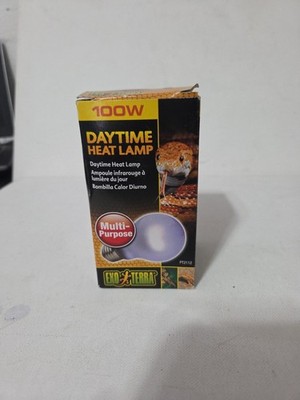 Exo Terra Daytime Heat Lamp Sun Glo Daylight Reptile Bulb 100 watt PT2111