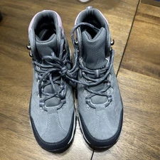 Adventuridge Ladies Hiking Boots Grey Purple Size 8 NWOT