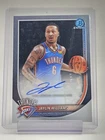 JAYLIN WILLIAMS 2025-26 BOWMAN CHROME AUTO #BCA-JI OKLAHOMA CITY THUNDER Q3882