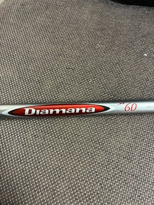 CALLAWAY DIAMANA M+ 60g GOLF DRIVER SCHAFT STEIF FLEX EIN ZOLL KÜRZER