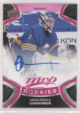 2021-22 Upper Deck MVP Rookie Magenta Auto Ukko-Pekka Luukkonen #241 Auto 9iz