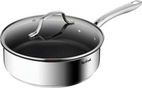 Tefal Infinite Schmorpfanne 24 Cm Mit Glasdeckeln, Pfanne, Bratpfanne Induktion