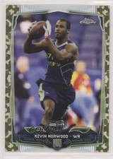 2014 Topps Chrome STS Camo Refractor 39/499 Kevin Norwood #142 lm4