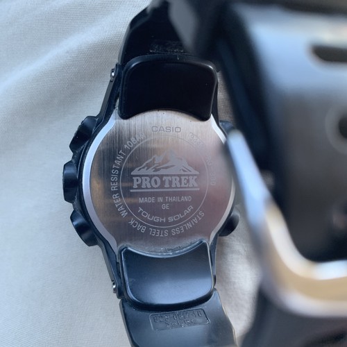 CASIO PRO TREK PRG -330 Solar Watch Works Great!! Very Nice Condition!! - Picture 5 of 13