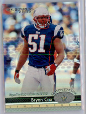 2002 Donruss Stat Line Season Bryan Cox #116 49/49 NEW ENGLAND PATROITS