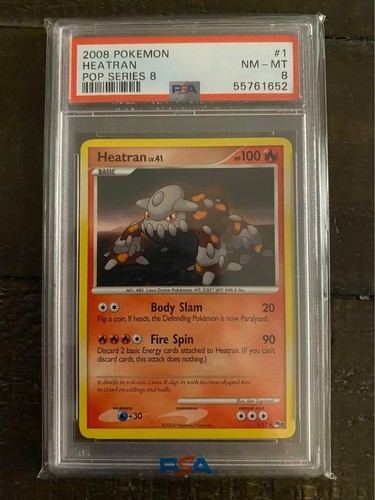 Heatran graded PSA 8 for sale on eBay
