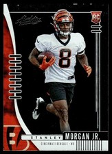 2019 Panini Absolute Stanley Morgan Jr. Rookie Cincinnati Bengals #198