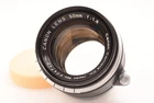 CANON Lens 50mm/F1.8 Leica 39mm LTM #204742 kjm 206-138-9 260817