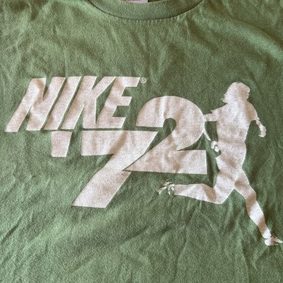 Rare Vintage '72 Nike Steve Prefontaine running shirt size medium