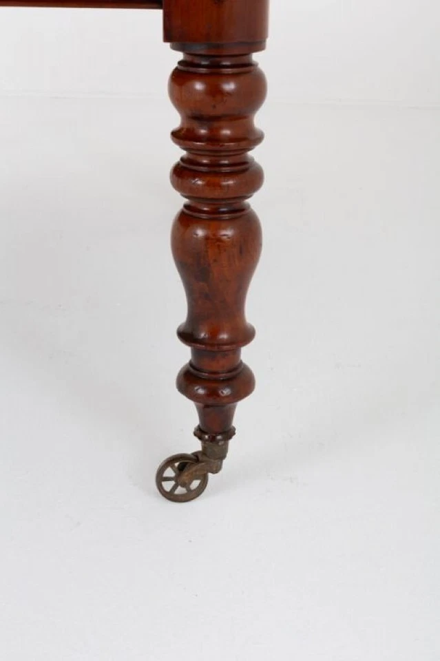 Irish Victorian Dining Table Extending Mahogany Seats 10 - Image 2 of 4