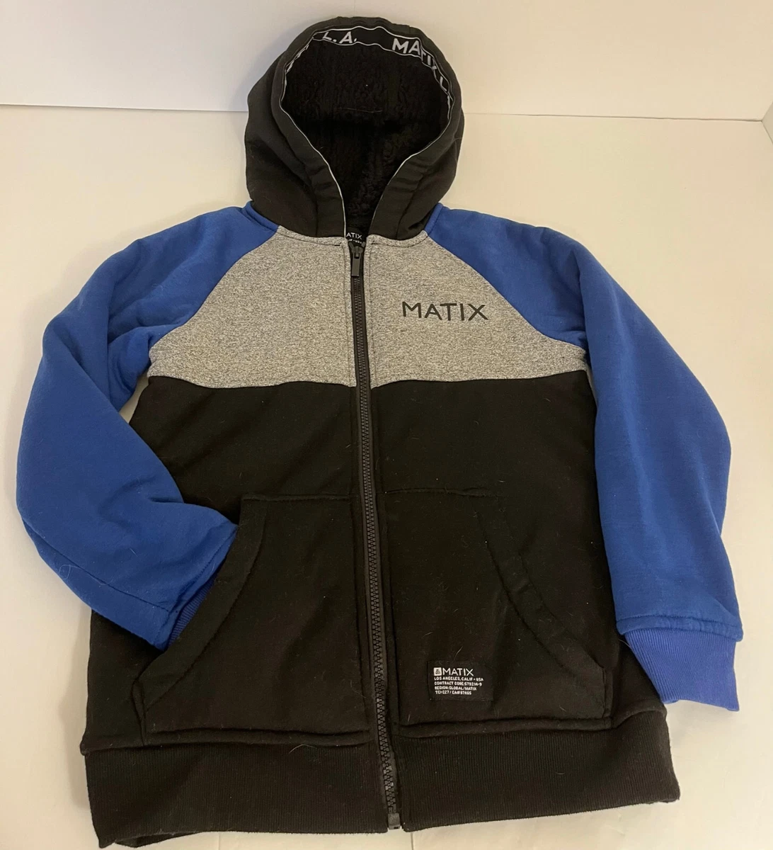 Boys sherpa lined hoodie sale