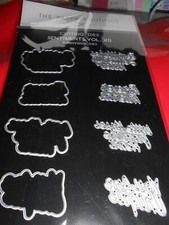 The Paper Boutique Metal Cutting Dies CUTTING DIES SENTIMENTS VOL XII-8dies