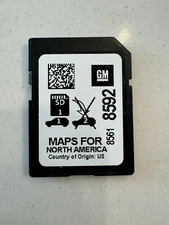 GM/GMC OEM GPS Navigation Maps SD Card 8561 8592