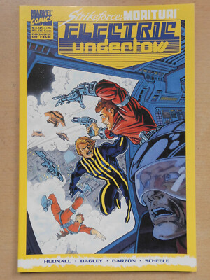 Strikeforce Morituri: Electric Undertow 1 (Marvel Comics 1989) Mark Bagley