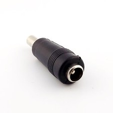 DC Power Plug 5.5 x 2.1mm Female to 5.5x2.5mm Male Connector Adapter for Laptops