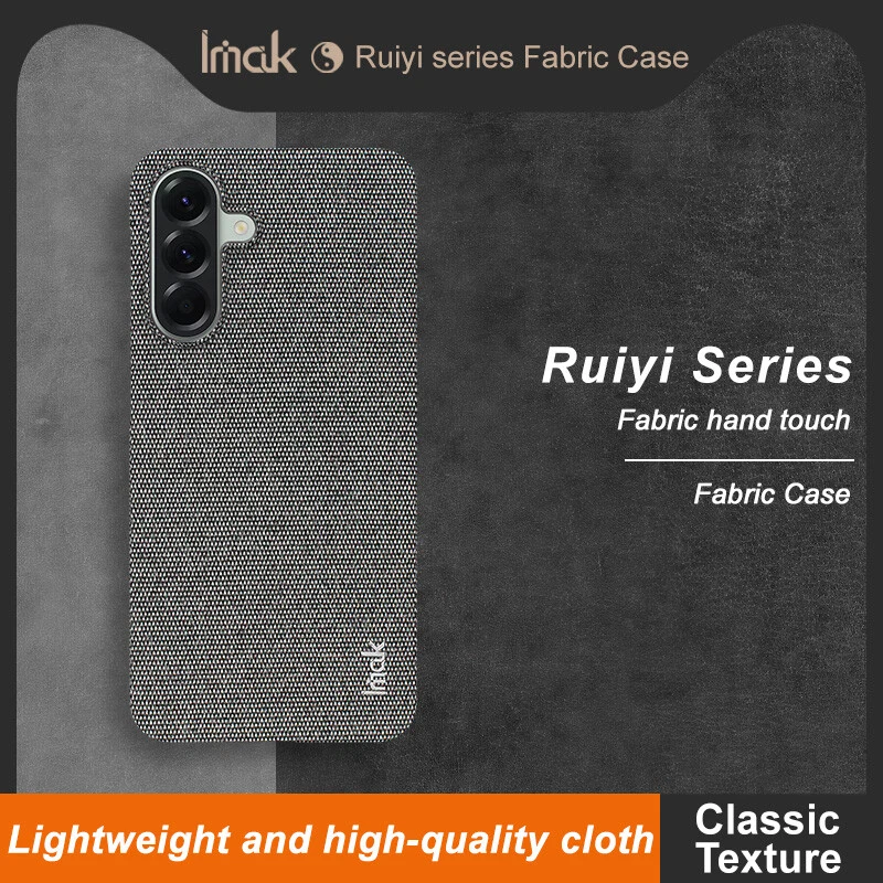 Funda de teléfono IMAK para Samsung Galaxy A56 5G textura tela mate cubierta de tela táctil Foto 4 de 4