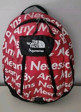 FW15 Supreme X The North Face Von Jede Means Base Camp Kräusel Rucksack Rot Bamn