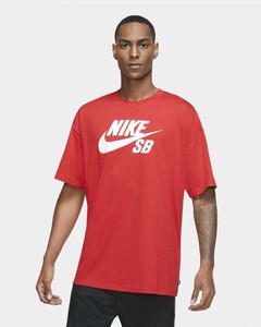 red nike sb shirt