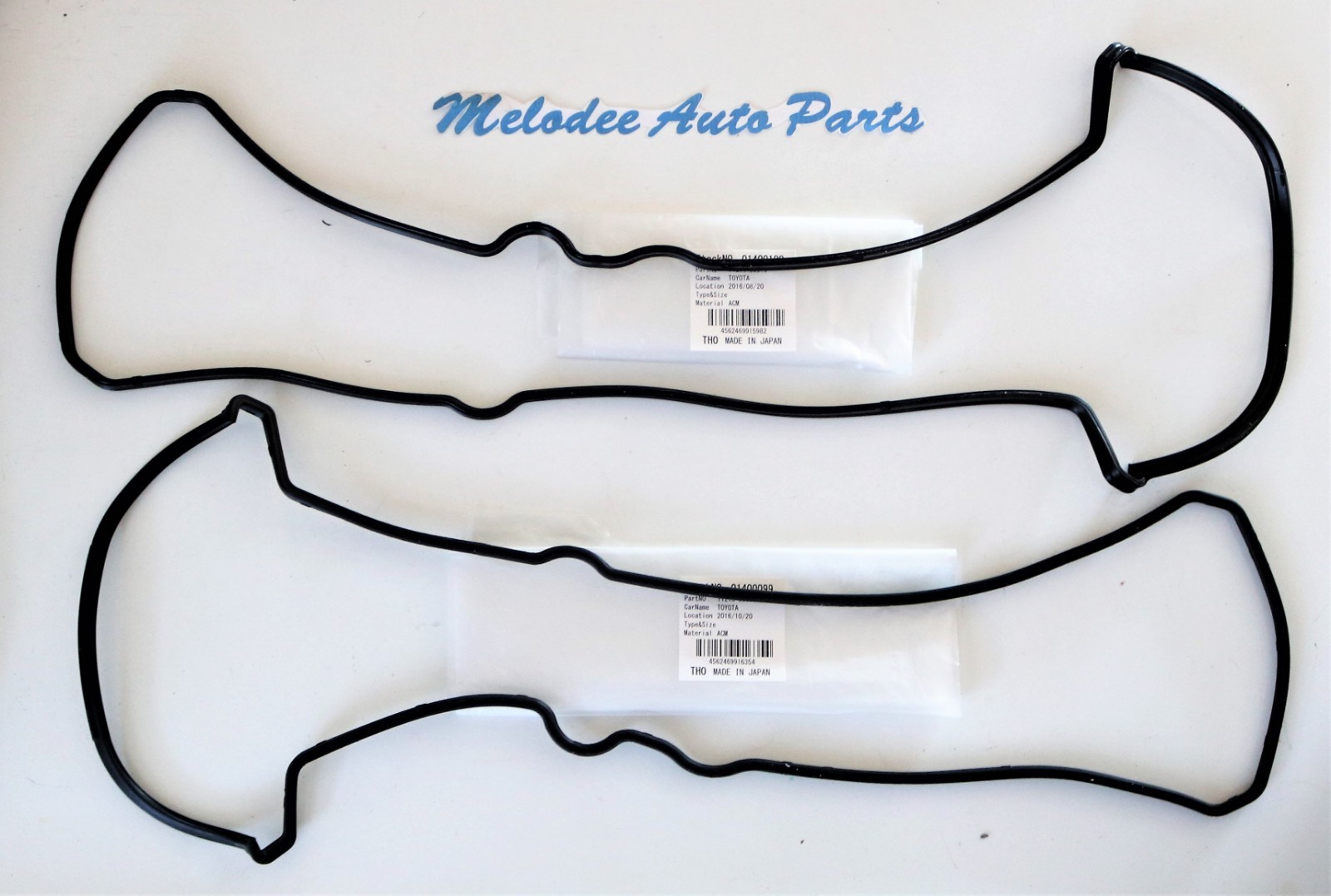 OEM Aisin Water Pump Kit W/ Serpentine Belt & Valve Cover Gasket Set