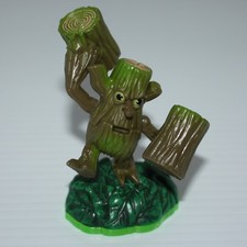 Skylanders Spyro's Adventure Life Element Stump Smash Figure + Card Sticker Code