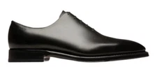 Bally Scolder 6223074 Men's Black Calf Shiny Leather Oxford Size 8 MSRP $1260