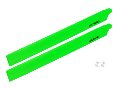 Microheli Plastic Main Blade 180mm (GREEN) - OMP Hobby M2 V2 / EXP