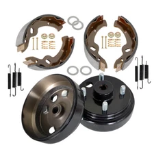 Golf Cart Rear Brake hub Drums Brake Shoe Spring Kit For EZGO TXT Electric 96+