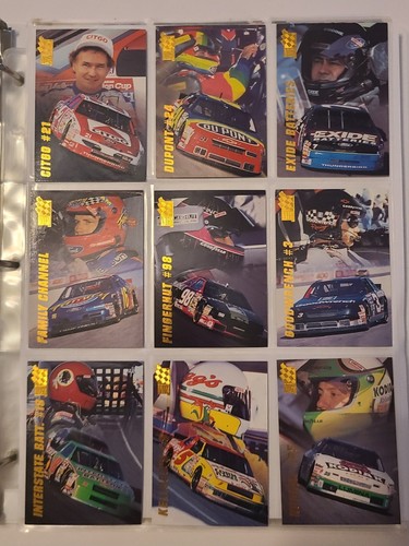 1994 Press Pass VIP Premier Edition Race Cards Complete Set #1-100 - Picture 9 of 24