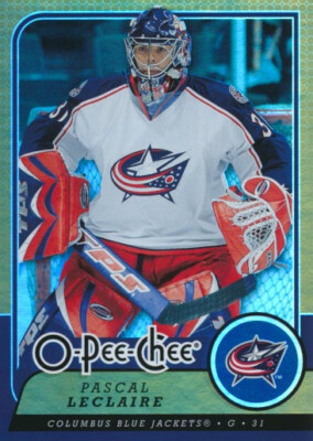 2008-09 O-Pee-Chee GOLD #32 PASCAL LECLAIRE - Columbus Blue Jackets