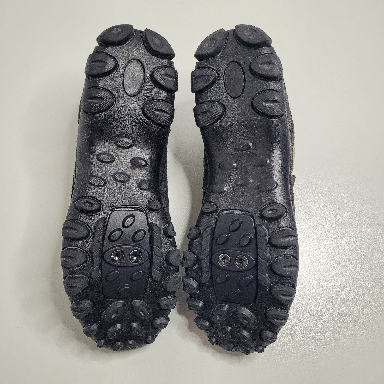 Forte Men's Transverse 20-5592 Black Cycling Biking Lace Up Shoes Size US 6.5