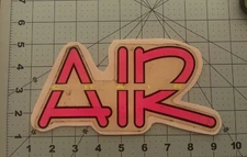 AIR CHAIR  NEON 80’s Sticker / Decal