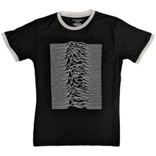 Authentic Joy Division Unknown Pleasures Ringer T-Shirt S-2XL NEW