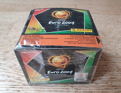 Panini European Championship Portugal 04 Euro 2004, Sticker Box/Display, 50 Packs, Rookie Ronaldo?