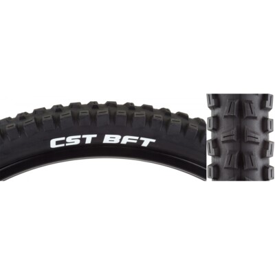CST BFT Tire - 26 x 2.4, Clincher, Wire, Black | eBay