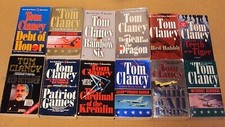 Lot 12 Tom Clancy PB Book All Jack Ryan Series #1-12 