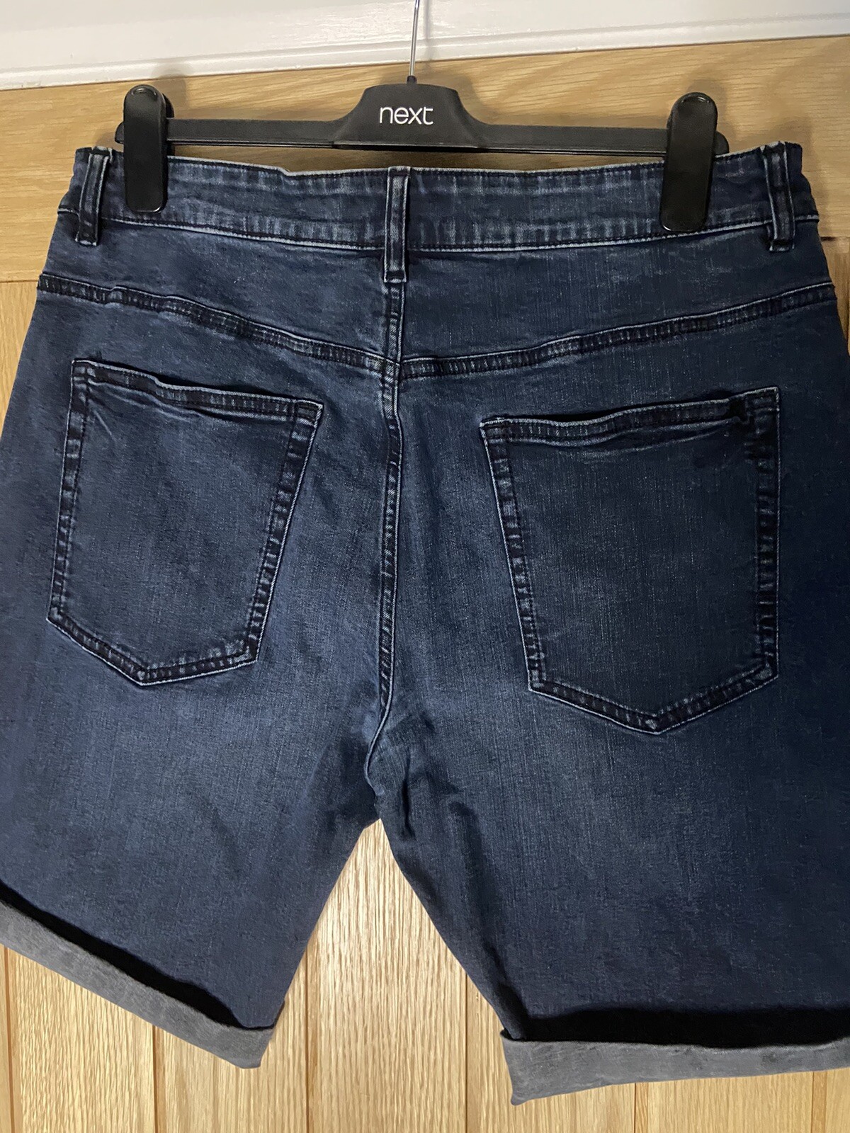 Men’s Next Blue denim shorts Size 36 Waist eBay