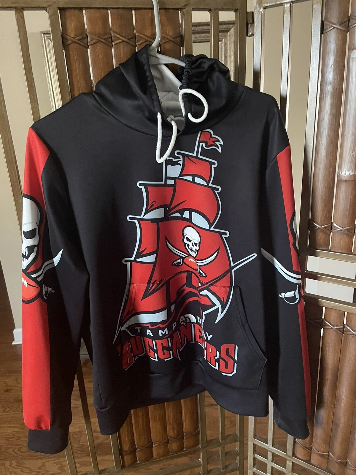 Tampa Bay Buccaneers All Over Print 3D Hoodie Small