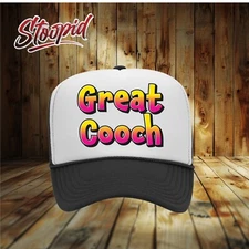 Great Cooch Trucker Hat, Funny novelty adult hat