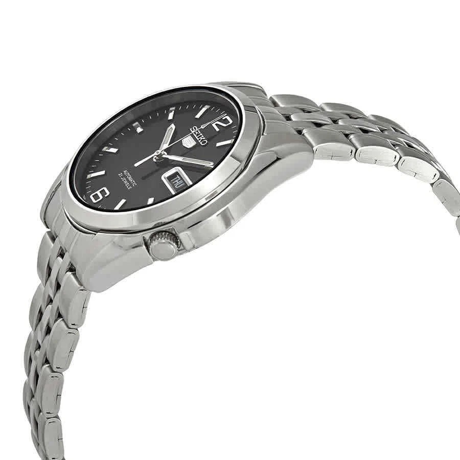 Seiko Series 5 Automatic Black Dial Men s Watch SNK393
