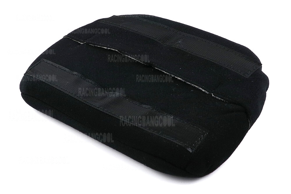 1PCS Black Tuning Pad For Head Rest +Lumbar Rest Racing Cushion Bucket