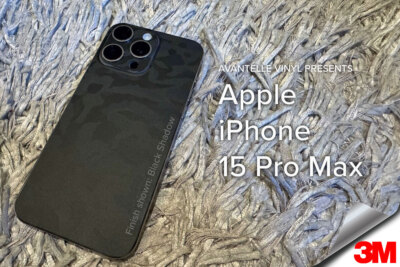 Apple iPhone 15 Pro Max: Genuine 3M 2080 Vinyl | Skin | Wrap | Decal