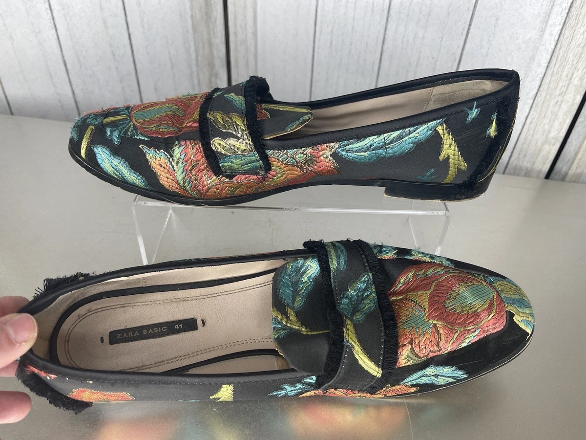 Zara Women's Loafer Floral for sale | eBay