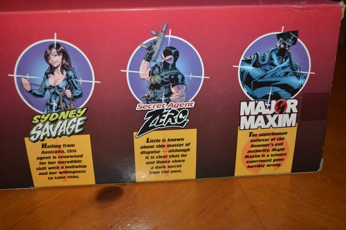 DANGER GIRL THE DANGEROUS SEVEN-PIECE PVC SET! DC DIRECT ABBEY CHASE & SAVAGE - 第 11/12 張圖片