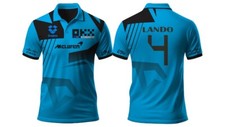 Image of F1 Mclaren Team Lando Norris 4 New 2024 Edition Polo T Shirt