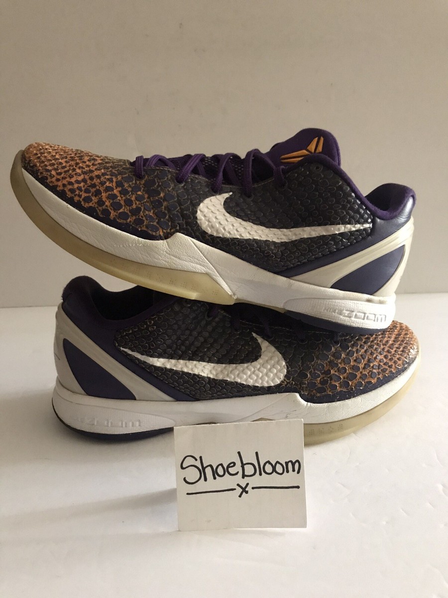 Nike Zoom Kobe VI 6 Gradient LA Lakers Playoff PE Size 10.5