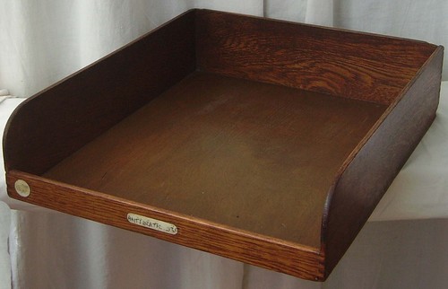 ANTIQUE HABERDASHERY TRAY OLD WOODEN DRAWER