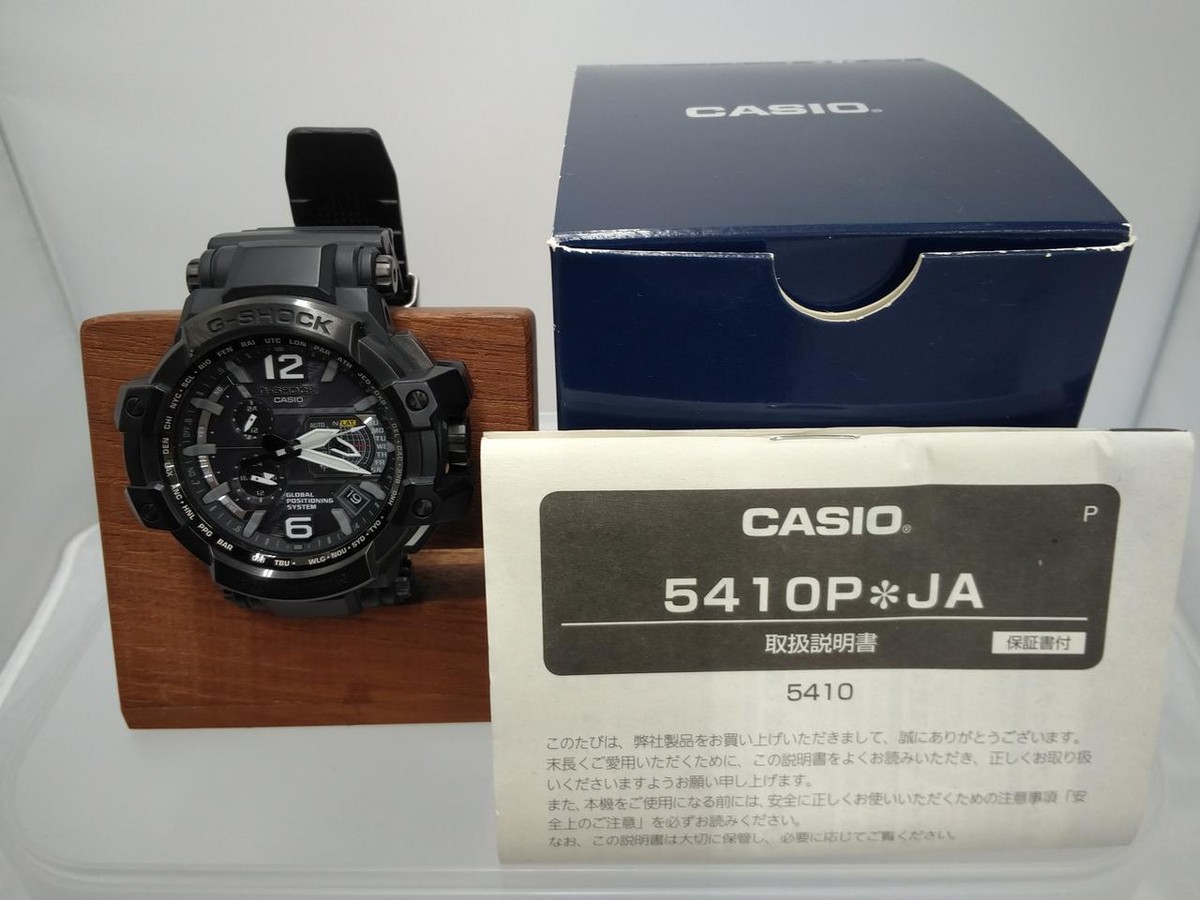 CASIO GPW-1000 G-SHOCK Wrist Watch GPS Solar Radio Operation