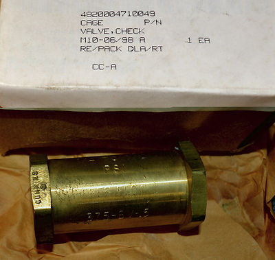 Cummins 178079 Engine Check Valve - Surplus for sale online | eBay