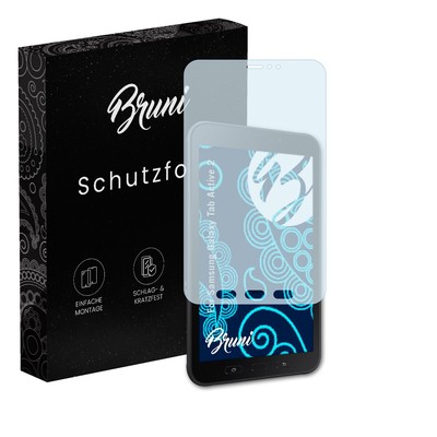 Bruni 2x Folie für Samsung Galaxy Tab Active 2 Schutzfolie Displayschutzfolie